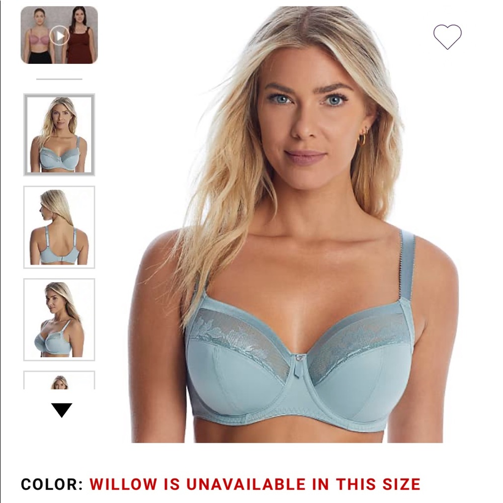 Fantasie Illusion Side Support Bra UK 30F/US 30G